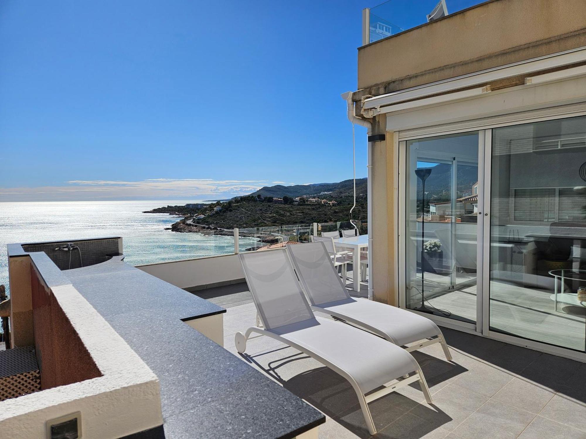 Apartament Fantastico Duplex Con Vistas Impresionantes Al Mar Peñiscola Zewnętrze zdjęcie